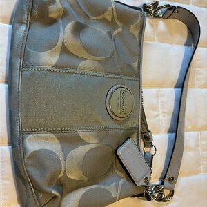 Coach Blue Shoulder Bag